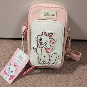 Primark Disney Pink and White Marie Aristocats Crossbody Bag NWT